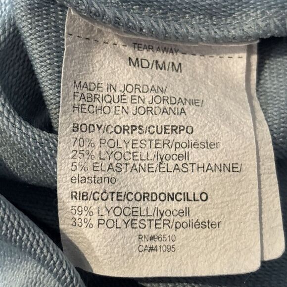 Under Armour Sweatshirt Women's Medium Blue Rival Terry Oversized Crew Pullover - Picture 13 of 14